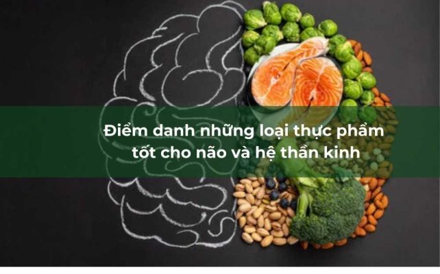 Thực phẩm đóng vai trò quan trọng trong sức khỏe não bộ, ảnh hưởng đến chức năng và phát triển của hệ thần kinh